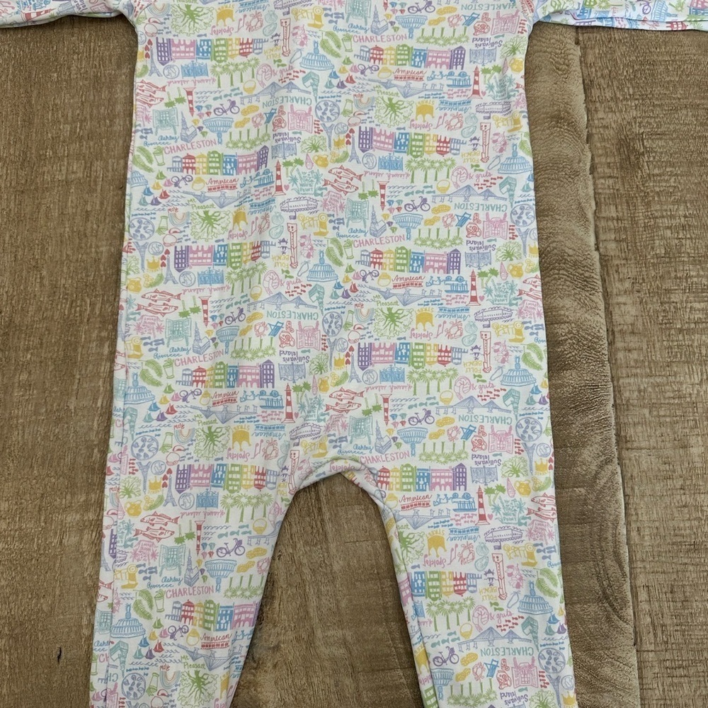 Joy Street Kids Charleston Zipper Pajamas | Size 12–18 Months - Picture 8 of 15